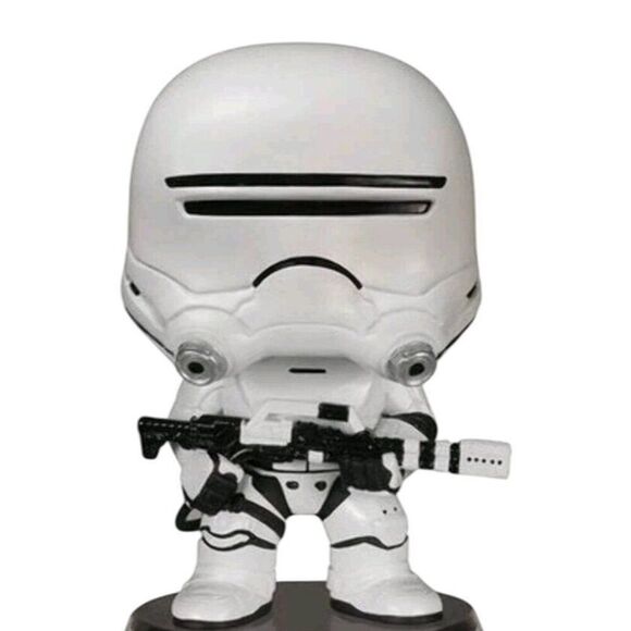 Funko Star Wars First Order Flametrooper  Vinyl Bobble-Head 4" Figure Toy #68 - Picture 1 of 6
